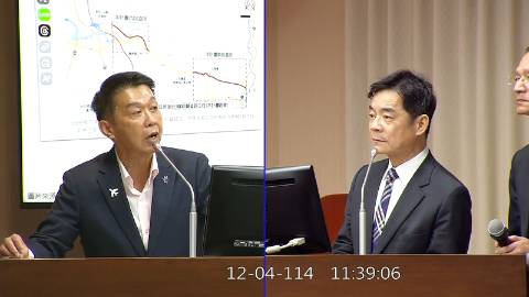 2025-12-04 09:00 第11屆 第4會期 主辦單位：交通委員會 許智傑委員質詢封面