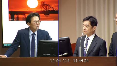 2025-12-04 09:00 第11屆 第4會期 主辦單位：交通委員會 黃國昌委員質詢封面