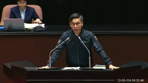 2025-12-05 09:30 第11屆 第4會期 主辦單位:全院委員會 鍾佳濱委員質詢封面