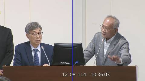 2025-12-08 09:00 第11屆 第4會期 主辦單位:經濟委員會 陳超明委員質詢封面