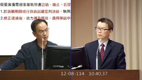 2025-12-08 09:00 第11屆 第4會期 主辦單位:交通委員會 李昆澤委員質詢封面