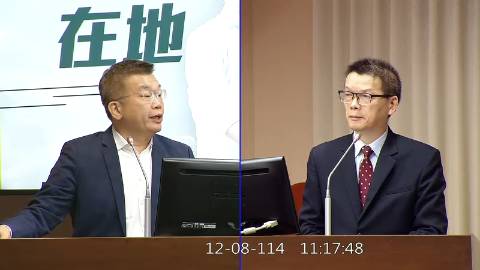 2025-12-08 09:00 第11屆 第4會期 主辦單位:交通委員會 蔡其昌委員質詢封面