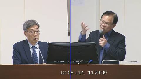 2025-12-08 09:00 第11屆 第4會期 主辦單位:經濟委員會 張啓楷委員質詢封面