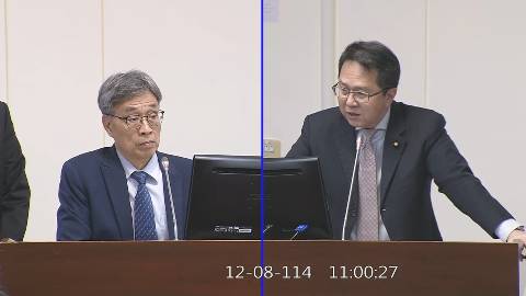2025-12-08 09:00 第11屆 第4會期 主辦單位:經濟委員會 邱志偉委員質詢封面