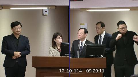 2025-12-10 09:00 第11屆 第4會期 主辦單位:社會福利及衛生環境委員會 陳昭姿委員質詢封面