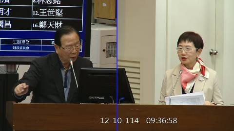 2025-12-10 09:00 第11屆 第4會期 主辦單位:財政委員會 林德福委員質詢封面