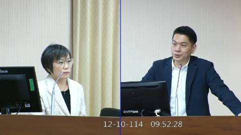 2025-12-10 09:00 第11屆 第4會期 主辦單位：內政委員會 李柏毅委員質詢封面