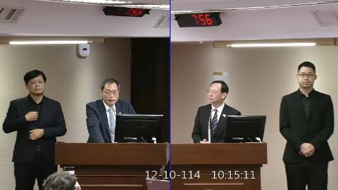 2025-12-10 09:00 第11屆 第4會期 主辦單位:社會福利及衛生環境委員會 蘇清泉委員質詢封面
