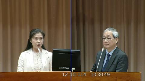 2025-12-10 09:00 第11屆 第4會期 主辦單位:教育及文化委員會 陳秀寳委員質詢封面