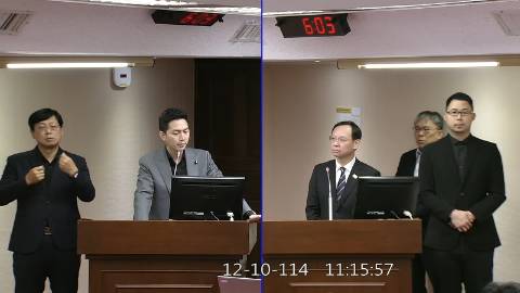 2025-12-10 09:00 第11屆 第4會期 主辦單位:社會福利及衛生環境委員會 廖偉翔委員質詢封面