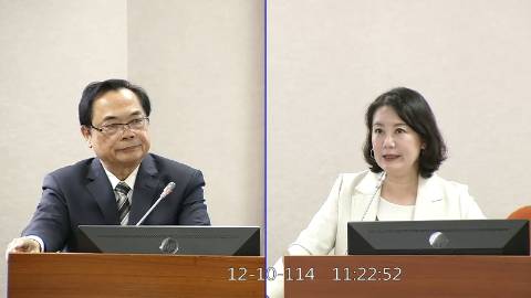 2025-12-10 09:00 第11屆 第4會期 主辦單位:司法及法制委員會 吳思瑤委員質詢封面