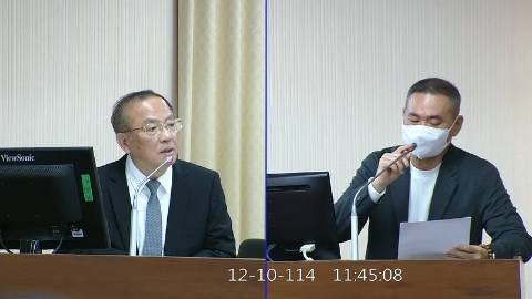 2025-12-10 09:00 第11屆 第4會期 主辦單位:內政委員會 丁學忠委員質詢封面