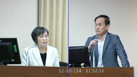 2025-12-10 09:00 第11屆 第4會期 主辦單位:內政委員會 葉元之委員質詢封面
