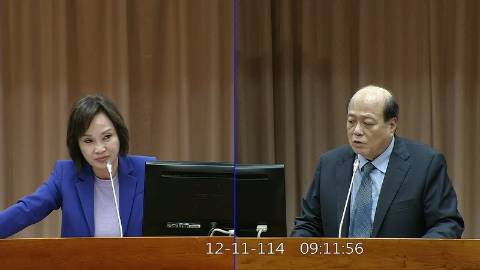 2025-12-11 09:00 第11屆 第4會期 主辦單位:教育及文化委員會 柯志恩委員質詢封面