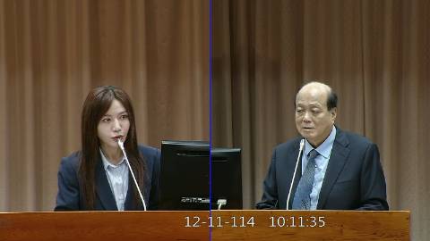 2025-12-11 09:00 第11屆 第4會期 主辦單位:教育及文化委員會 吳沛憶委員質詢封面