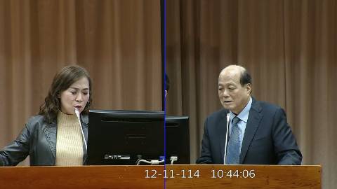 2025-12-11 09:00 第11屆 第4會期 主辦單位:教育及文化委員會 林宜瑾委員質詢封面