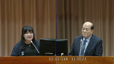 2025-12-11 09:00 第11屆 第4會期 主辦單位:教育及文化委員會 伍麗華Saidhai Tahovecahe委員質詢封面