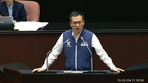 2025-12-12 09:00 第11屆 第4會期 主辦單位:院會 羅智強委員質詢封面