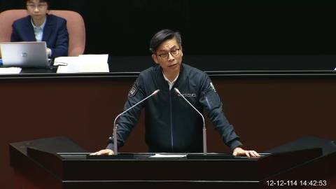 2025-12-12 09:00 第11屆 第4會期 主辦單位:院會 鍾佳濱委員質詢封面