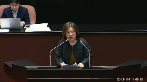 2025-12-12 09:00 第11屆 第4會期 主辦單位:院會 陳培瑜委員質詢封面