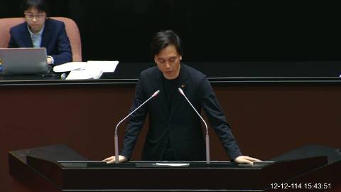 2025-12-12 09:00 第11屆 第4會期 主辦單位:院會 牛煦庭委員質詢封面