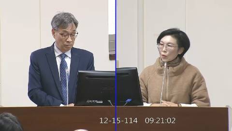 2025-12-15 09:00 第11屆 第4會期 主辦單位:經濟委員會 林岱樺委員質詢封面