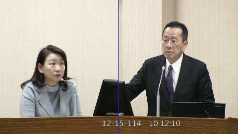 2025-12-15 09:00 第11屆 第4會期 主辦單位：外交及國防委員會 羅美玲委員質詢封面