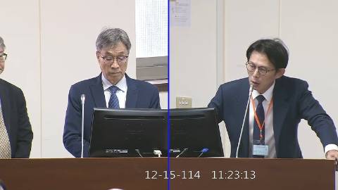 2025-12-15 09:00 第11屆 第4會期 主辦單位：經濟委員會 黃國昌委員質詢封面