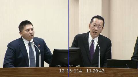 2025-12-15 09:00 第11屆 第4會期 主辦單位：外交及國防委員會 吳宗憲委員質詢封面