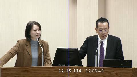 2025-12-15 09:00 第11屆 第4會期 主辦單位:外交及國防委員會 王鴻薇委員質詢封面