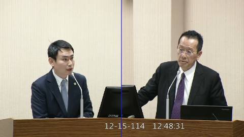 2025-12-15 09:00 第11屆 第4會期 主辦單位:外交及國防委員會 陳冠廷委員質詢封面