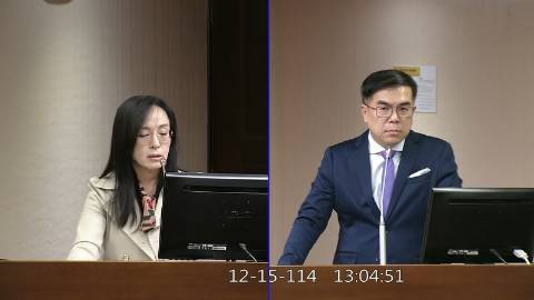 2025-12-15 09:00 第11屆 第4會期 主辦單位:社會福利及衛生環境委員會 陳瑩委員質詢封面