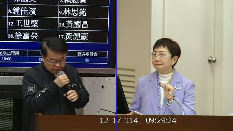 2025-12-17 09:00 第11屆 第4會期 主辦單位：財政委員會 吳秉叡委員質詢封面
