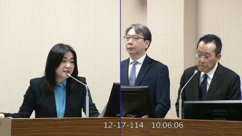 2025-12-17 09:00 第11屆 第4會期 主辦單位：外交及國防委員會 馬文君委員質詢封面