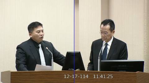 2025-12-17 09:00 第11屆 第4會期 主辦單位：外交及國防委員會 吳宗憲委員質詢封面