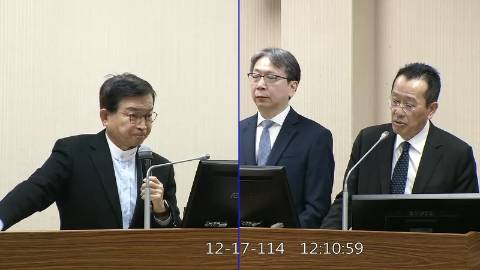 2025-12-17 09:00 第11屆 第4會期 主辦單位：外交及國防委員會 賴士葆委員質詢封面