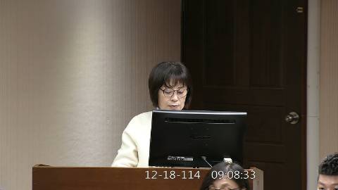 2025-12-18 09:00 第11屆 第4會期 主辦單位：社會福利及衛生環境委員會 林月琴委員質詢封面