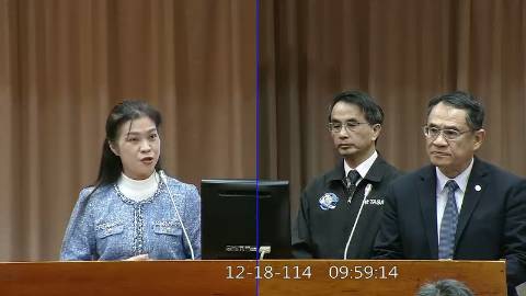 2025-12-18 09:00 第11屆 第4會期 主辦單位：教育及文化委員會 陳秀寳委員質詢封面