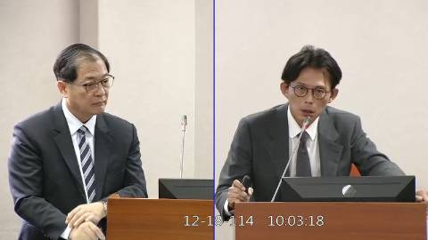 2025-12-18 09:00 第11屆 第4會期 主辦單位：司法及法制委員會 黃國昌委員質詢封面