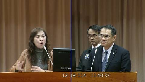 2025-12-18 09:00 第11屆 第4會期 主辦單位：教育及文化委員會 林宜瑾委員質詢封面