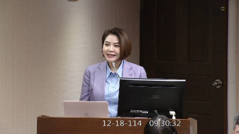 2025-12-18 09:00 第11屆 第4會期 主辦單位：社會福利及衛生環境委員會 陳菁徽委員質詢封面