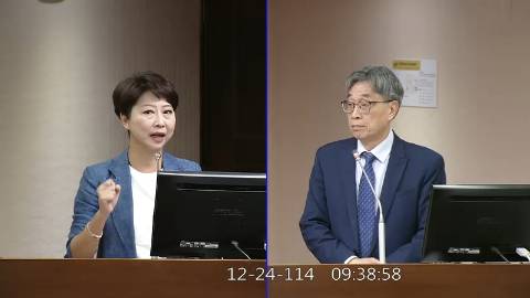 2025-12-24 09:00 第11屆 第4會期 主辦單位：社會福利及衛生環境委員會 陳亭妃委員質詢封面