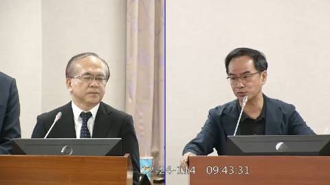 2025-12-24 09:00 第11屆 第4會期 主辦單位：司法及法制委員會 李昆澤委員質詢封面