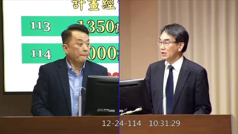 2025-12-24 09:00 第11屆 第4會期 主辦單位：交通委員會 魯明哲委員質詢封面