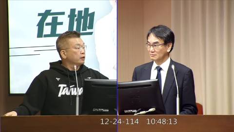 2025-12-24 09:00 第11屆 第4會期 主辦單位：交通委員會 蔡其昌委員質詢封面