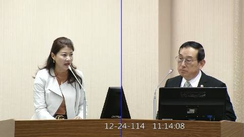 2025-12-24 09:00 第11屆 第4會期 主辦單位：外交及國防委員會 林楚茵委員質詢封面