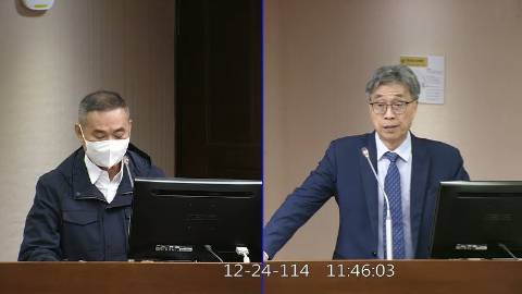2025-12-24 09:00 第11屆 第4會期 主辦單位：社會福利及衛生環境委員會 丁學忠委員質詢封面
