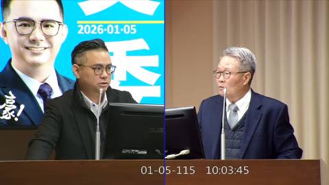 2026-01-05 09:00 第11屆 第4會期 主辦單位：交通委員會 黃健豪委員質詢封面