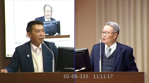 2026-01-05 09:00 第11屆 第4會期 主辦單位：交通委員會 許智傑委員質詢封面