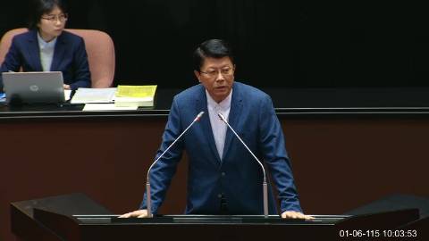 2026-01-06 09:00 第11屆 第4會期 主辦單位：院會 謝龍介委員質詢封面